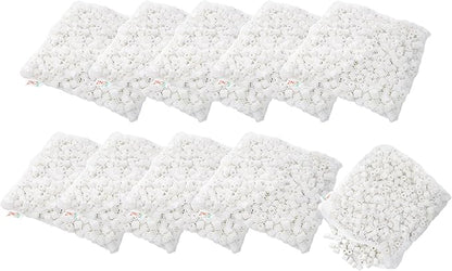 CNZ Premier Bulk Bio Ceramic Rings Filter Media for Aquarium Koi Fish Pond Reef Filter (50-lbs)