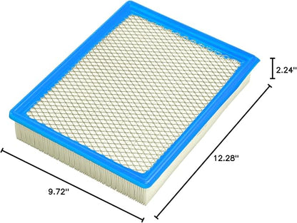 EPAuto GP755 (CA8755A) Engine Air Filter, Replacement for Chevy Silverado, Suburban, Tahoe, Avalanche, GMC Sierra, Yukon, Cadillac Escalade – Fits V8 5.3L/6.0L/6.2L Engines (1999–2020)