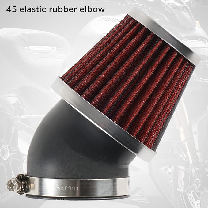 Evermotor Air Cleaner Motorcycle Carburetor Filter,34mm 35mm 36mm Perfect for 50cc 70cc 90cc 110cc 125cc 150cc Pit Bike,Moped,ATV,SSR,TTR