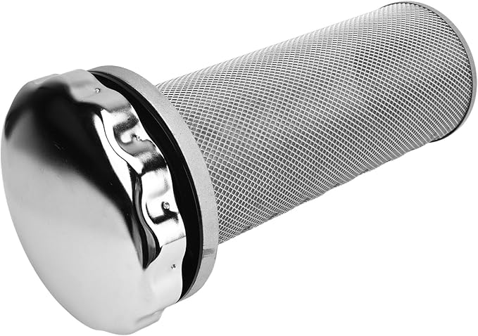 Hydraulic Air Filter EF8 120, Stainless Steel Oil Tank Air Cleaner, Precise Efficient Filtration with Detachable Design, Breather Filter for Chemical Automotive Mining Me