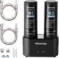 Waterdrop DLA Under Sink Water Filter, No Drilling Required, Reduces Chlorine, PFAS, Bad Taste/Odor, Under Sink Water Filtration System, 11000 Gallons, Life Indicator, 2 Stage, Quick Change