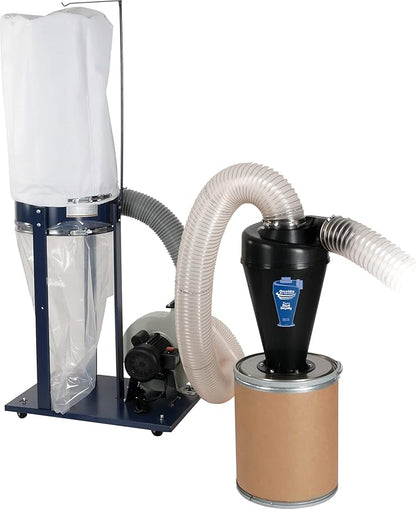 Oneida Air Systems Cyclone Attachment for Single Stage 0.5-3HP Dust Collector, 4/5 DIY - Portable Attachments and Accessories for Home and Woodworking Space Cleaning