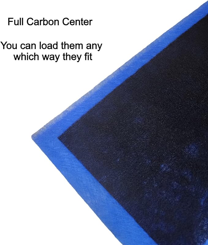 Fast-Shipped-Filters 3 Pack 16x25 Replacement Filter Pads Compatible with Garrison Air Cleaner 16x25 Refill Blue