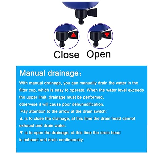 NANPU 3/8" NPT Compressed Air Filter, Zinc Alloy, 5 Micron Brass Element, Quick Release Bowl, Manual Drain, for Air Compressor ＆ Pneumatic Tools
