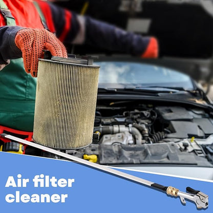 39" Air Filter, Radiator Cleaning Wand for High Efficiency Cooling Systems and Radiators, Air Cleaning Wands for Blow out Wash out Kit, Home Car Truck Power Washer Wand