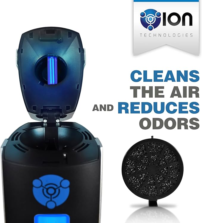 B-1000 Permanent Filter Ionic Air Purifier Pro Ionizer with UV-C, New