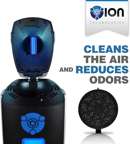 B-1000 Permanent Filter Ionic Air Purifier Pro Ionizer with UV-C, New