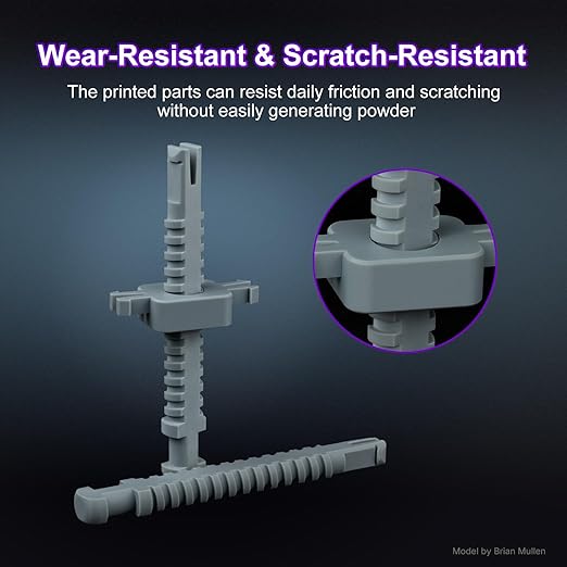 RESIONE ABS-Like 3D Printer Resin: Tough74 V2 3D Printing Resin with No Precipitation & Stable Printing - Wear-Resistant, Scratch-Resistant, Wide Compatibility with LCD/DLP 3D Printers