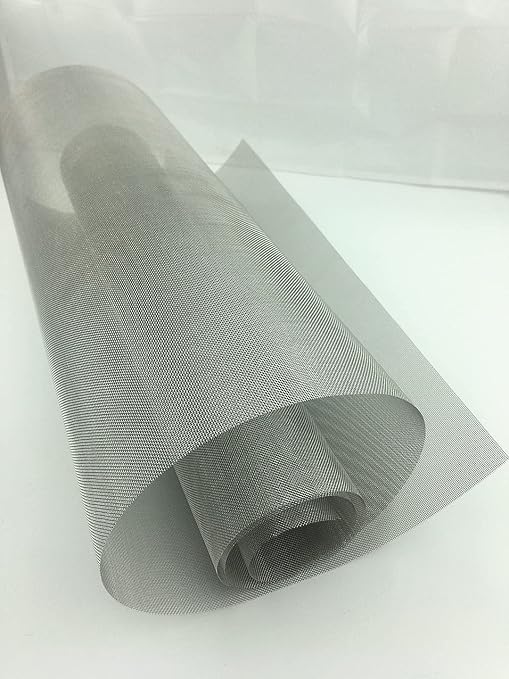 Stainless Steel #30Mesh -Size:15.7"x47.2"(40x120cm) SS304 Wire Mesh Screen,for Vent,Cage,Garden, Window Screen, Filter Mesh