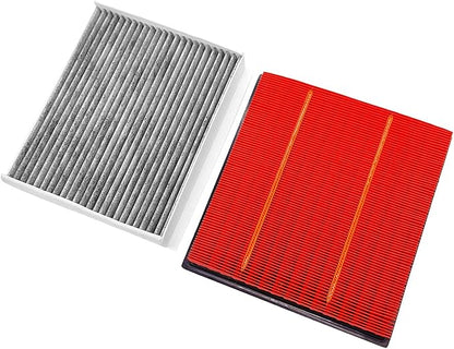 OPBU150-10262 Cabin and Engine Air Filter for Ford Expedition 2018-2024,Ford F-150 2015-2025,Lincoln Navigator 2018-2025.Replacement for CF12150,FL3Z-19N619-A,CA10262,7C3Z-9601-A