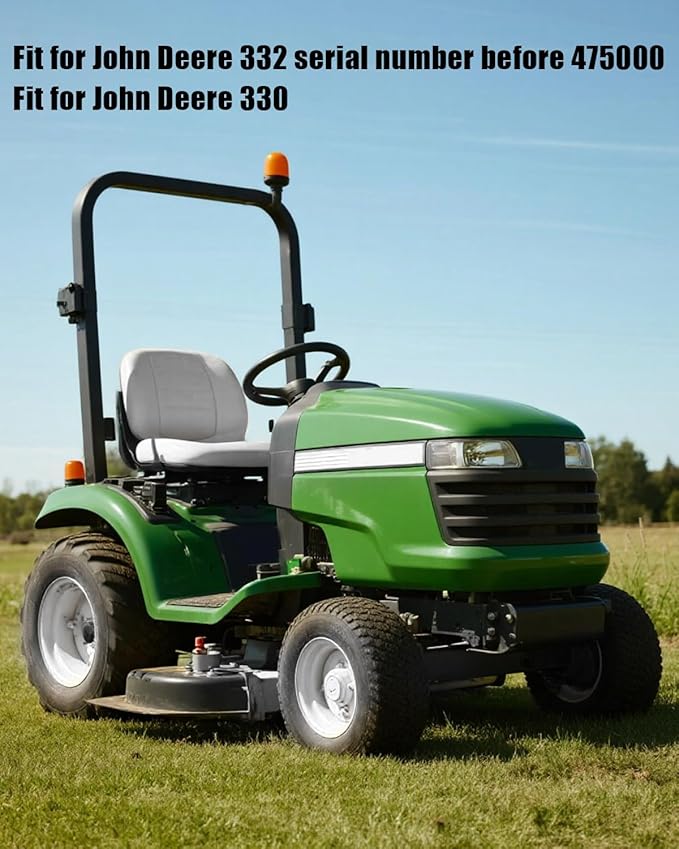 Air Filter Fit for John Deere 332 serial number before 475000 John Deere 330 Replace AM101283 PA30036 46790