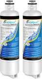 EXCELPURE RWF6100A Refrigerator Water Filter Replacement For Bosch Ultra Clarity Pro BORPLFTR50, BORPLFTR55, 12033030, 11025825, 11032531, B36CT80SNS, B36CL80ENS, WFC100MF, WFS200MF, 2PACK