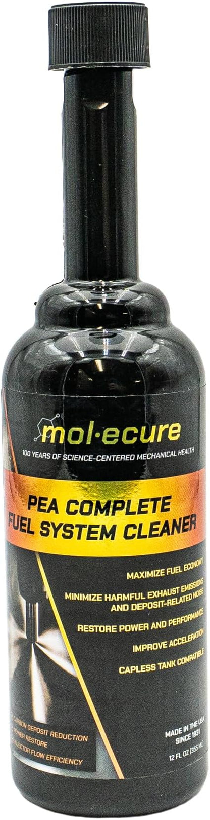 Pea Complete Fuel System Cleaner – High-Strength Fuel Injector & Combustion Chamber Cleaner, Restores Performance, Improves Fuel Efficiency, Treats Up to 20 Gallons, 12 oz