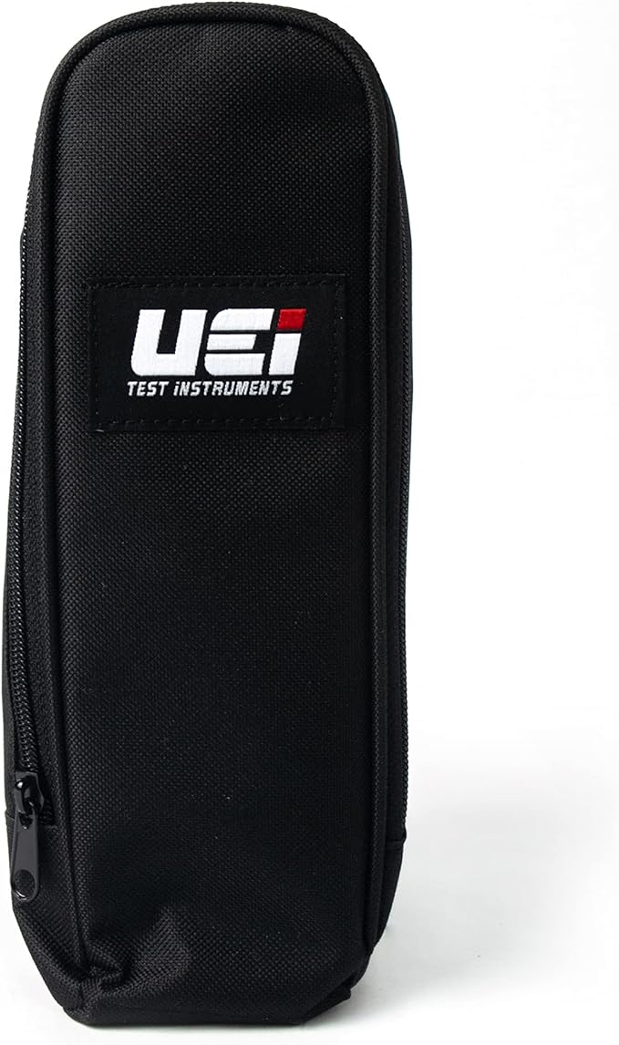 UEi DL379B Digital Clamp Meter Auto Ranging, HVAC Current Voltage Tester w/Magnetic Mount, Measures AC Amps AC/DC Volts Temperature Capacitance Frequency Diodes Duty Cycle Continuity Resistance NCV