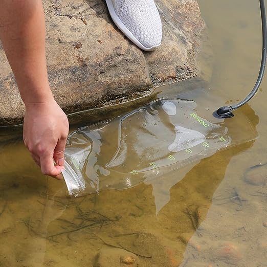 Miniwell Filter Straw Water Purification System for Hiking, Camping and Survivalism - TUV Approved Mini Water Filter with 99.9% Bacteria Elimination Rate