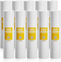 Max Water 1 Micron 20" x 4.5" Sediment Filter - 20 inch Whole House Water Filtration System Replacement Cartridge Compatible with DGD-5005-20, FP25B, AP810-6, P5-20, 155358-43, SDC-45-2005 - 10 Pack