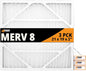 Tiger Tough 21x19x2 Air Filter MERV 8 MPR 600-800, High-Performance Pleated HVAC AC Furnace Filter Replacement for Home, 3-Pack