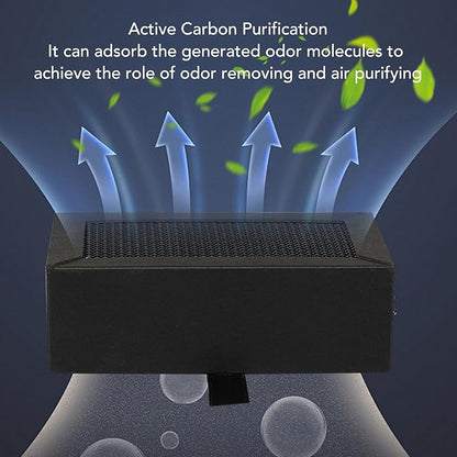 Walfront 2PCS 3D Printer Filter Replacement Activated Carbon Purifier Block Resin for Lab X1 P1 Series