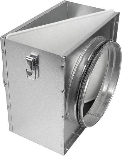 Repa Market 11" x 9" Replacement Air Filter for 8" Duct Filter Box – EU5 Class Purifier Filter for Dust Collection, Lint Trap – Air Purifier – HVAC Ventilation System Filters, Home Improvement