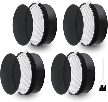 Improvedhand LV-H132 Filter Replacement for LEVOIT LV-H132 Air Puri-fier, 3-in-1 Pre, H13 True HEPA and Activated Carbon Filtration System, Replace LV-H132-RF - 4 Pack,By Improvedhand