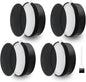 Improvedhand LV-H132 Filter Replacement for LEVOIT LV-H132 Air Puri-fier, 3-in-1 Pre, H13 True HEPA and Activated Carbon Filtration System, Replace LV-H132-RF - 4 Pack,By Improvedhand