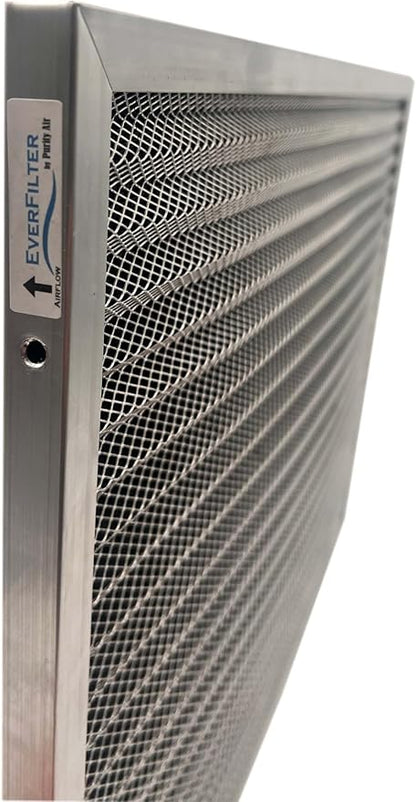 13x19.5x1 Electro-static Air Filter (1-Ct) AC Furnace Filter, Reusable & Washable 4-Stage Electrostatic Filter for Residential and Commerical HVAC (Actual Size:13.00 x 19.50 x 0.75 Inches)