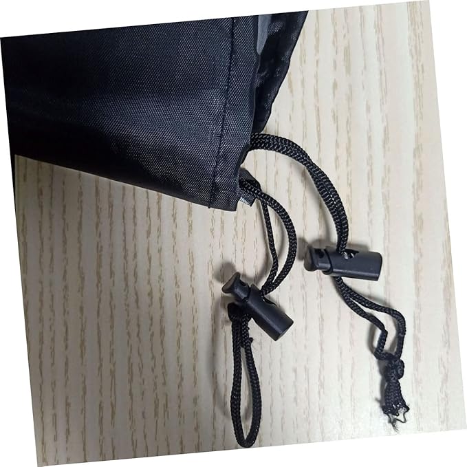 2-Pack Grow Tent Vent Covers Drawstring and Fixed Buckle 20x16.5cm Oxford Cloth Dust Protection for Plant Grow Tents