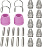 ARCCAPTAIN AG-60 Plasma Cutter Torch Consumables, .045'' SG-55 AG-60 WSD-60 Plasma Cutter Accessories for ARCCAPTAIN CUT55 PRO, CUT55 PROLUX, CUT 55PILOTARC,CUT 55PIL0T, CUT 60HF, CUT 60HF PRO,24 Pcs