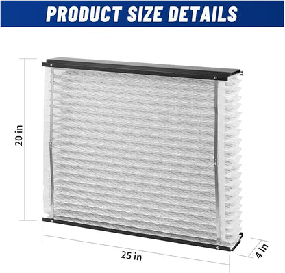 2-Pack 213 Replacement Filter, Compatible with Aprilaire 1210, 1620, 2210, 2216, 3210, 4200, 20x25x4 Inches MERV 13 Furnace Air Filter