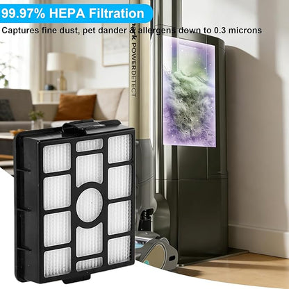 Filter for Shark IP3251 IP3253 IP3225 PowerDetect Clean & Empty Vacuum, 1 Post-Motor 1 Pre-Motor Filters for Handheld Vacuum, 1 HEPA 1 Foam & Felt 1 Odor Neutralizer Cartridge for Auto-Empty Dock