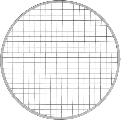 Repa Market Ø12 Inch Duct Cover – Galvanized Steel Round Duct Cap with Mesh Screen – HVAC Exhaust or Intake Vent – Exterior Pipe Air Outlet – Spiral Ventilation Ducting Metal End Plug