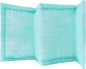 6 x 6 Inch Air Filter for 4 Inch Filter Box - Replacement Filter - W-Shaped EU3 Filtration Class, ISO Coarse 40% - Dust Collection, Lint Catcher/Trap, Air Filtration - Steel Wire Mesh