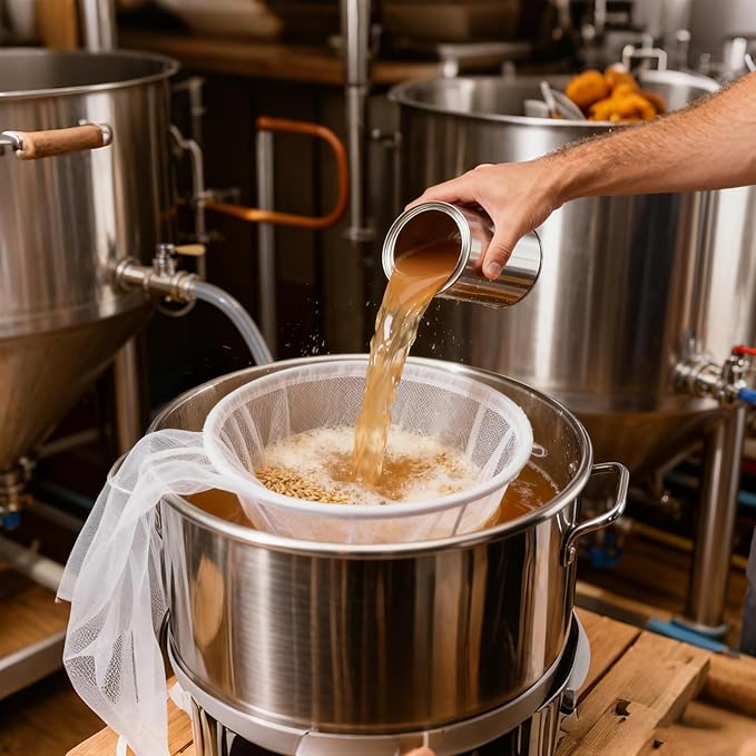 150 Mesh Nylon Filter (39" x39 ") –100 Micro Fine Mesh for Paint, Home Brewing & Dust Filtration