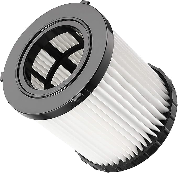 DCV581H DCV580H Vacuum Filter for DEWALT 20V MAX Shop Vac Cleaner Cordless and Corded Portable 2 Gallon Wet Dry Vacuum, Washable and Reusable Hepa Replacement Filter, 1 Pack