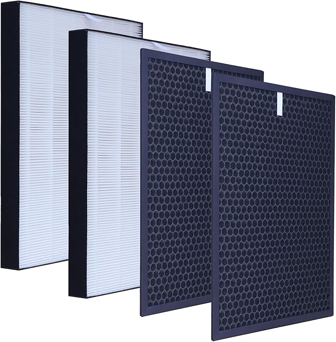 FZ-N40HFU Replacement Filter Compatible With Sharp FP-N40CX FPN40CX Air Purifier Activated Carbon True Hepa Replacement of the filter