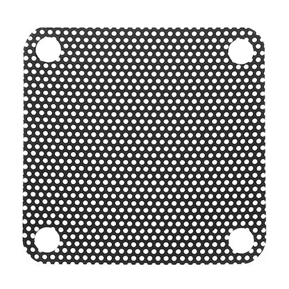 MECCANIXITY 20PCS PC Dust Filter, 40mmx40mm PVC Computer Case Cooler Dustproof Mesh Cover Fan Grills for Computer Chassis Speaker, Black