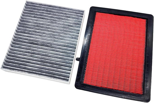 Cabin & Engine Air Filter For EQUINOX (2018-2024), TERRAIN (2018-2024), Replace CP966, CF11966,23393247
