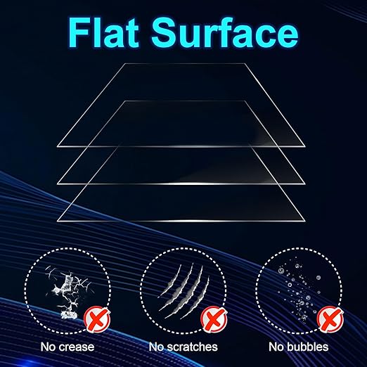 6PCS FEP Film 206x146x0.15mm for ANYCUBIC Photon, Photon S, Mono 4K, ELEGOO Mars 2 Pro, Mars 3, Mars 3 Pro, Phrozen Sonic Mini 4K, Creality Halot-one, LD-002H LCD 3D Printer Resin Fep Replacement