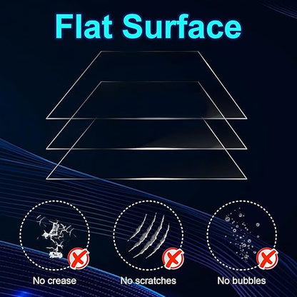 6PCS FEP Film 206x146x0.15mm for ANYCUBIC Photon, Photon S, Mono 4K, ELEGOO Mars 2 Pro, Mars 3, Mars 3 Pro, Phrozen Sonic Mini 4K, Creality Halot-one, LD-002H LCD 3D Printer Resin Fep Replacement