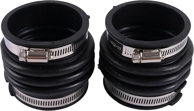 2PCS Air Intake Hose Cleaners 696-724 17881-20130 17881-AA010 Compatible with 2004 -2008 Toyota Solara 2002-2003 Toyota Camry 2003-2006 Lexus ES330 RX330 RX350