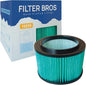 Filter Bros 16950 HEPA Replacement Filter Fits Craftsman Shop Vacuums 3-4 Gal