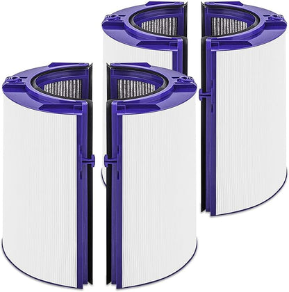 2 Pack Upgraded 2-IN-1Filter Replacement Compatible with Dyson PH01 HP07 HP10 TP07 TP10 TP09 HP09 HP06 TP06 PH02 PH03 PH04-360° Combi Glass Pure Cool Hot Humidify Fan Filter & Activated Carbon Filter