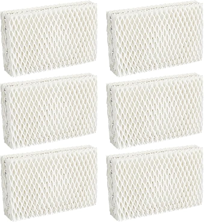 6 Pack WF813 Humidifier Filter Replacement, Upgraded Humidifier Wick Filter for ReliOn RCM-832 RCM-832N, for ProCare PCWF-813 PCCM-840, for Equate EQWF813 EQ 2119-UL Cool Mist Humidifier Filters