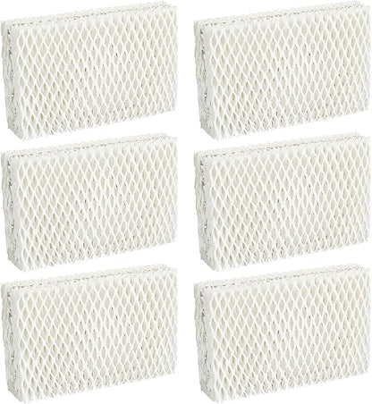 6 Pack WF813 Humidifier Filter Replacement, Upgraded Humidifier Wick Filter for ReliOn RCM-832 RCM-832N, for ProCare PCWF-813 PCCM-840, for Equate EQWF813 EQ 2119-UL Cool Mist Humidifier Filters