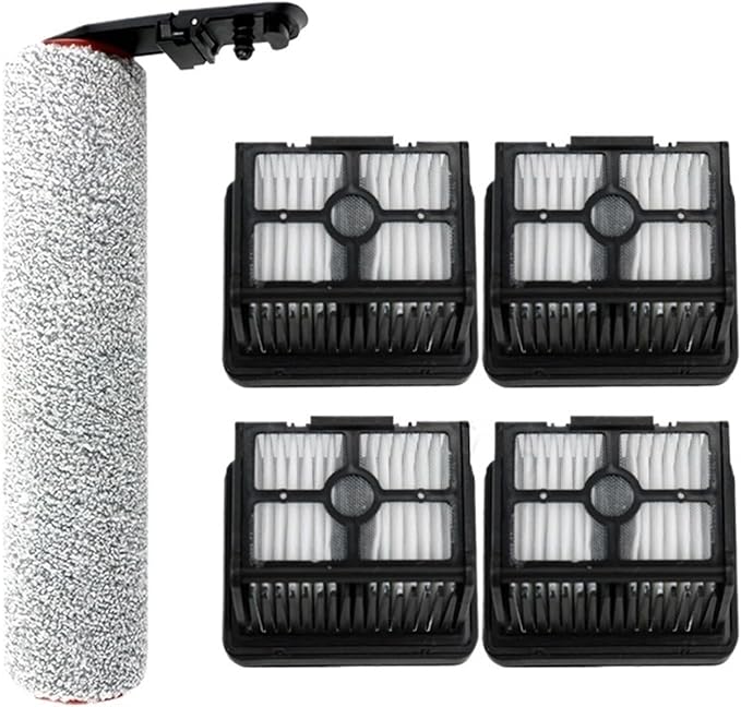For Dreame H40 Ultra/Pro Steam Spare Parts Wet Dry Floor Scrubber Vacuum Cleaner Roller Brush Hepa Filter Accessories splendid(Plum)