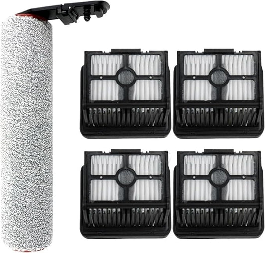 For Dreame H40 Ultra/Pro Steam Spare Parts Wet Dry Floor Scrubber Vacuum Cleaner Roller Brush Hepa Filter Accessories splendid(Plum)
