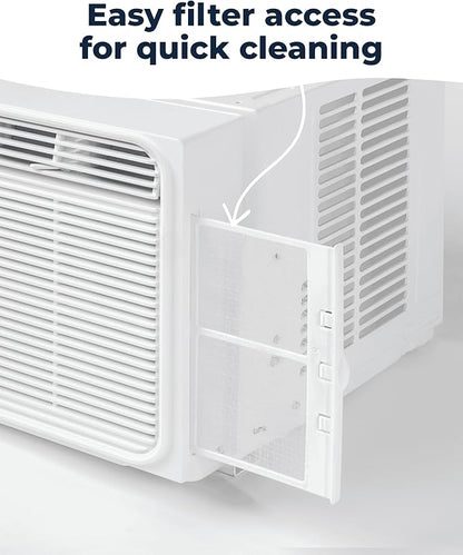 Windmill Window Air Conditioner - Quiet & Smart, Easy Install, Voice-Enabled, Remote & App Control AC Unit - 5,000 BTU Lite