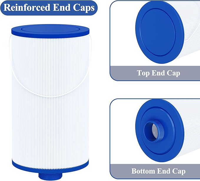 Cryspool® 2402 Filter Compatible with Watkins 303279, FC-2402, Free Flow and Lifesmart Hot Tub Filter, 1 1/2" Finer Thread Spa Filter Cartridge, 1 Pack