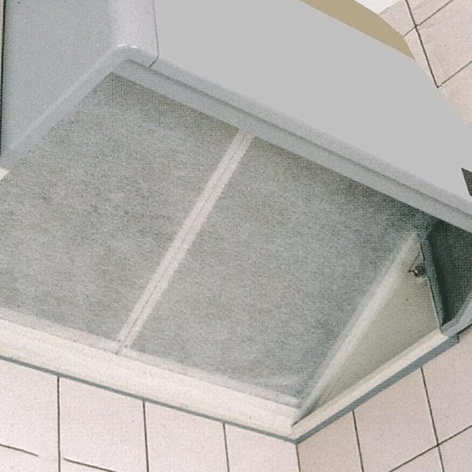 Air Vent Filter Kit, Cotton Electrostatic Dust Control Vent Filter with Installation Tape for All Vents Grilles Ducts Exhaust Pipes Ceiling