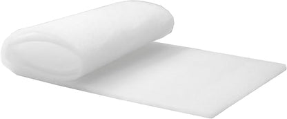 Decor Grates VFM4 Pristene Filter Media for Decor Grates Registers, 4-Feet by 1-Foot , White